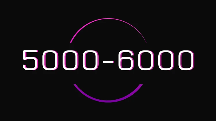 5000 - 6000 BYN