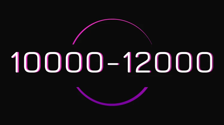 10000 - 12000 BYN